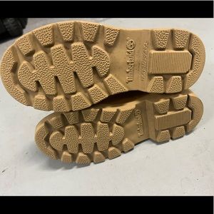 Lightly work kids size 13 tan Timberland boots